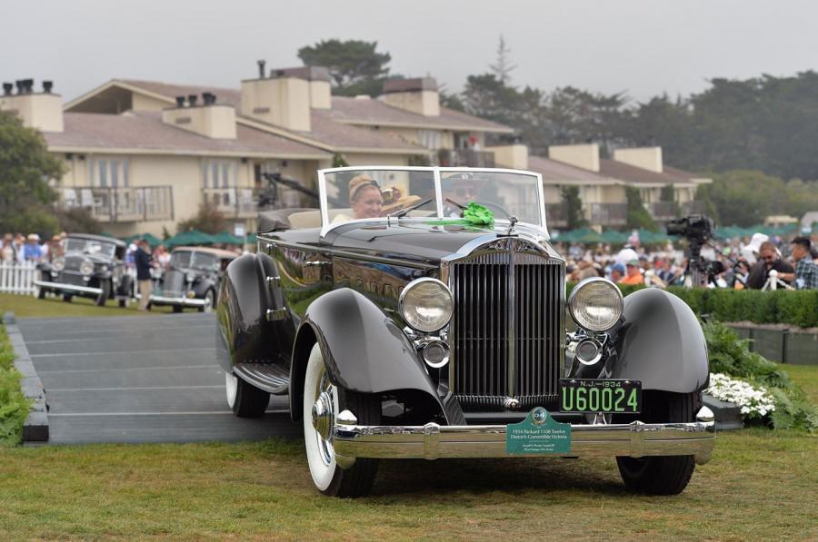  Packard 1108 Twelve Dietrich Convertible Victoria 1934 года  (фото 3 из 13)